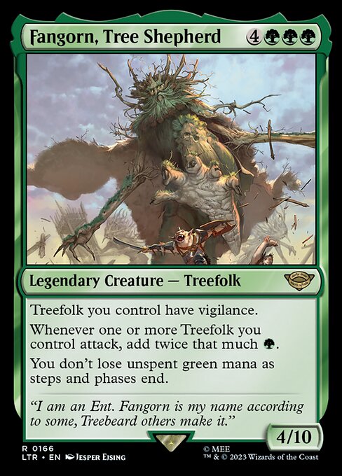 Fangorn, Tree Shepherd - 166 (Normal) Near Mint_Non-Foil