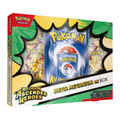 Pokémon TCG: Mega Evolution—Ascended Heroes ex Box - Mega Meganium ex Box
