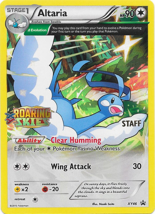 Altaria - XY46 (Prerelease) [Staff] - XY46 (Holo)