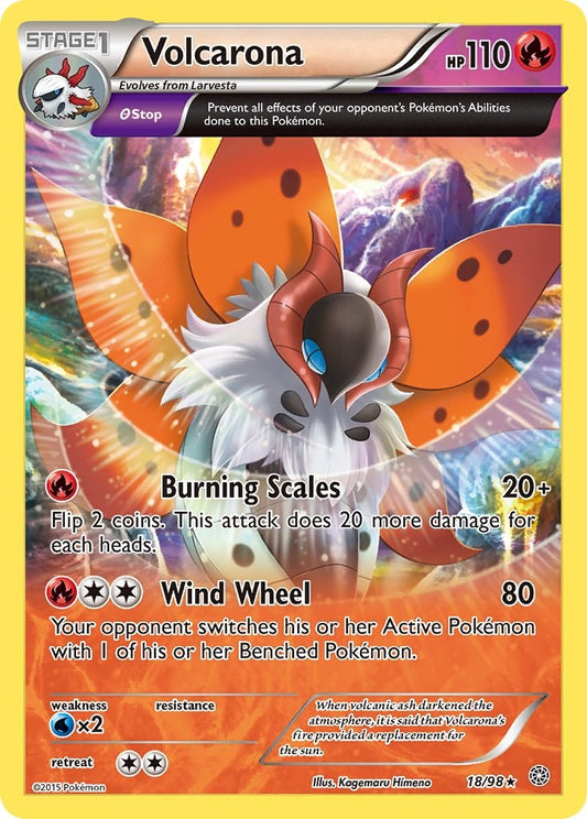 Volcarona (18) - 18/98 (Non-Foil)