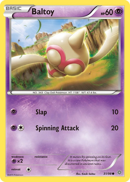 Baltoy (31) – XY - Ancient Origins