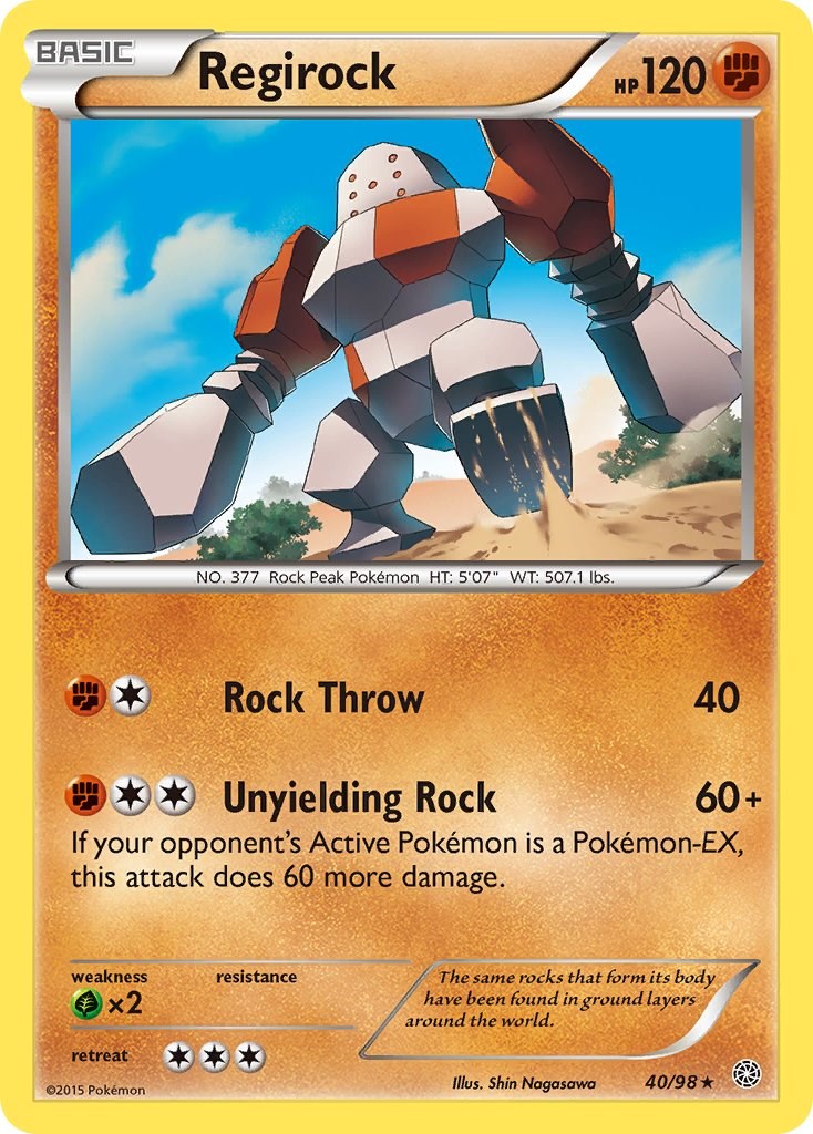 Regirock – XY - Ancient Origins