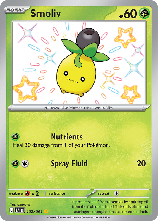 Smoliv - 102/091 (Foil) Near Mint_Foil