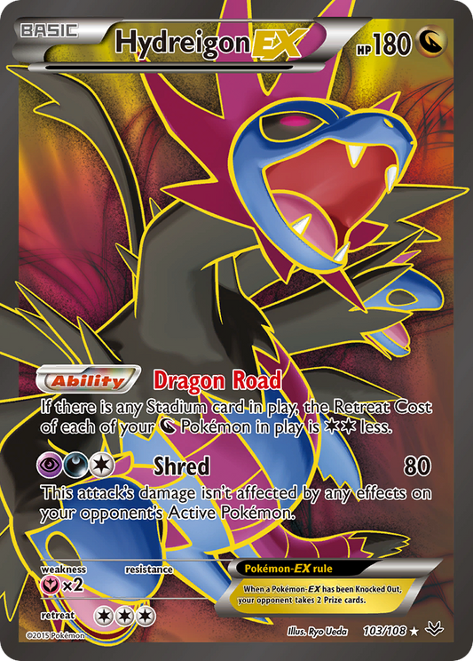 Hydreigon EX (103 Full Art) - 103 (Foil) Near Mint_Foil
