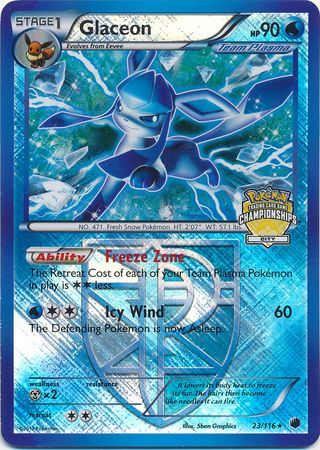 Glaceon (City Championships) - 023/116 (Foil)