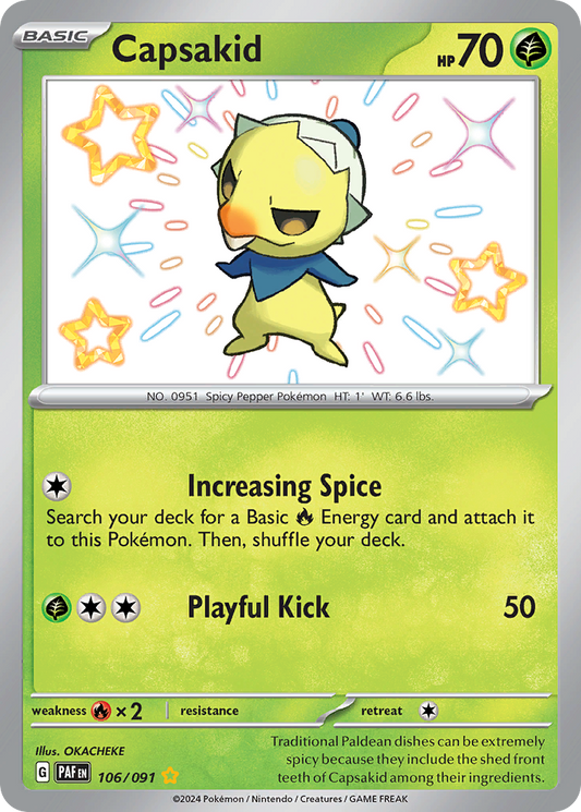 Capsakid - 106/091 (Foil) Near Mint_Foil