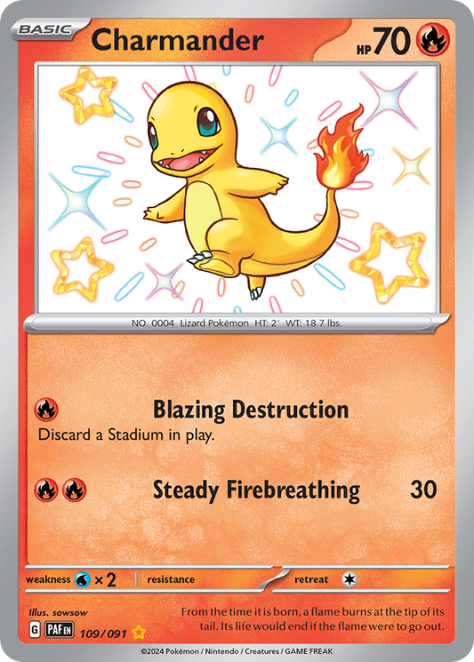 Charmander - 109/091 (Foil) Near Mint_Foil