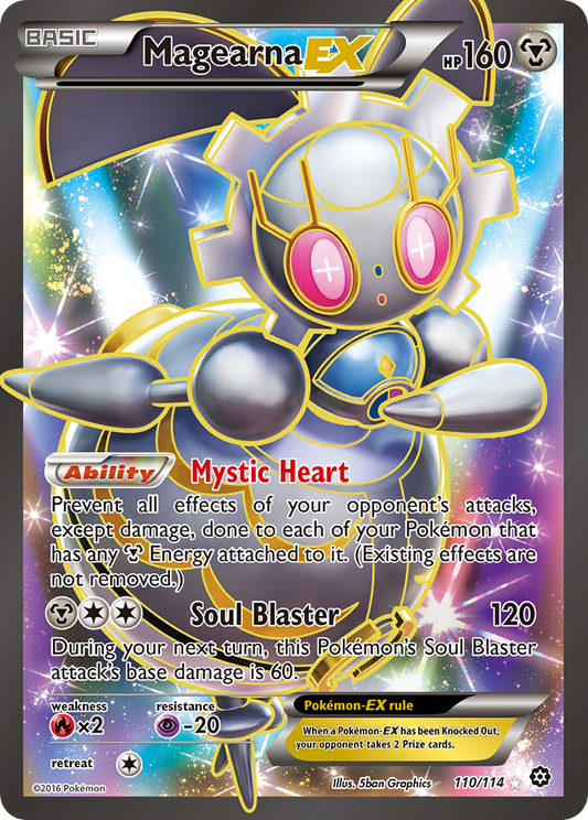 Magearna EX (Full Art) - 110 (Foil) Near Mint_Foil