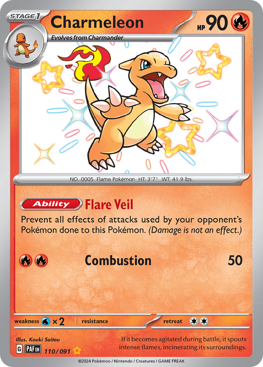 Charmeleon - 110/091 (Foil) Near Mint_Foil