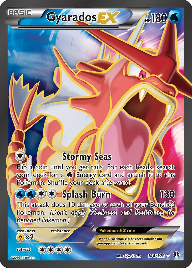 Gyarados EX (Full Art) - 114 (Foil) Near Mint_Foil