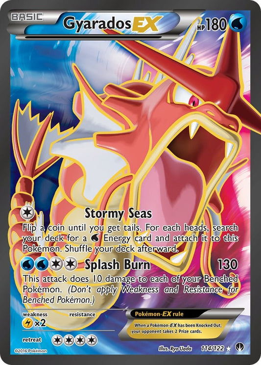 Gyarados EX (Full Art) - 114 (Foil) Near Mint_Foil