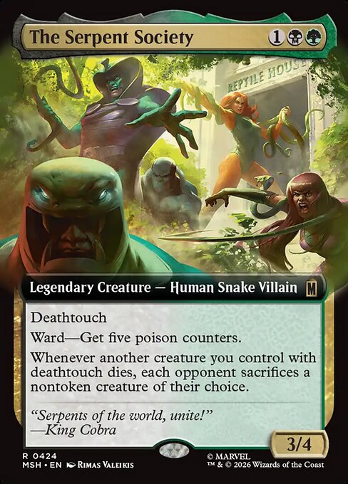 The Serpent Society - 424 (Foil)