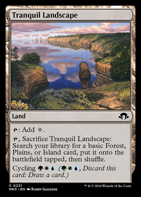 Tranquil Landscape - 231 (Normal) Near Mint_Non-Foil