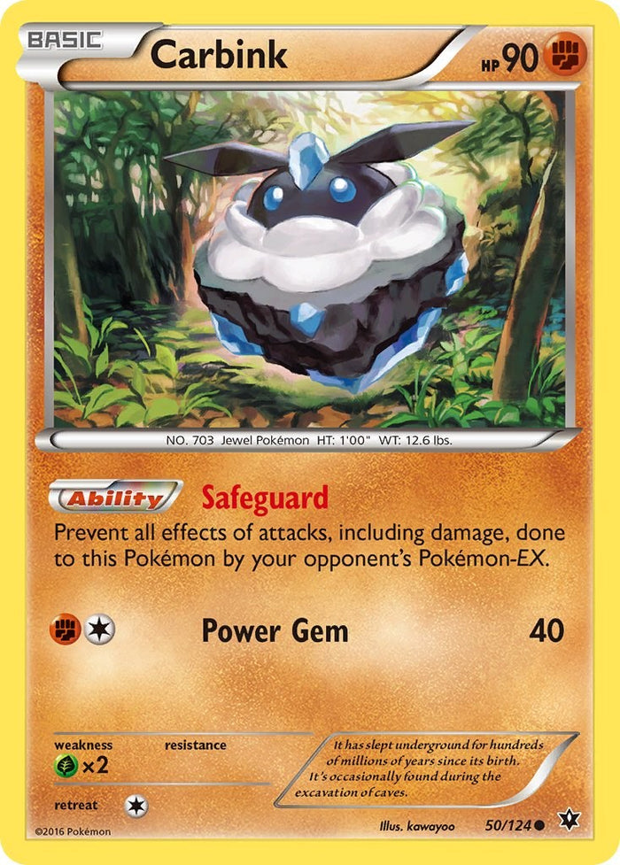 Carbink (50) – XY - Fates Collide