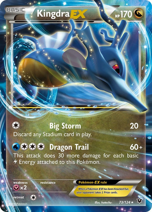 Kingdra EX - 73/124 (Holo)