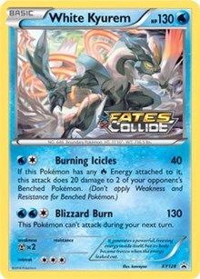White Kyurem (Prerelease) - XY128 (Holo)