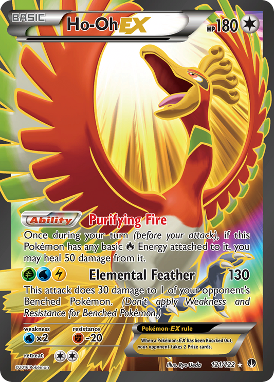 Ho-oh EX - 121 (Foil) Near Mint_Foil