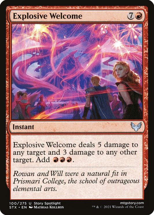 Explosive Welcome - 100 (Foil)