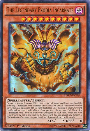 The Legendary Exodia Incarnate - LDK2-ENY01 (Foil)