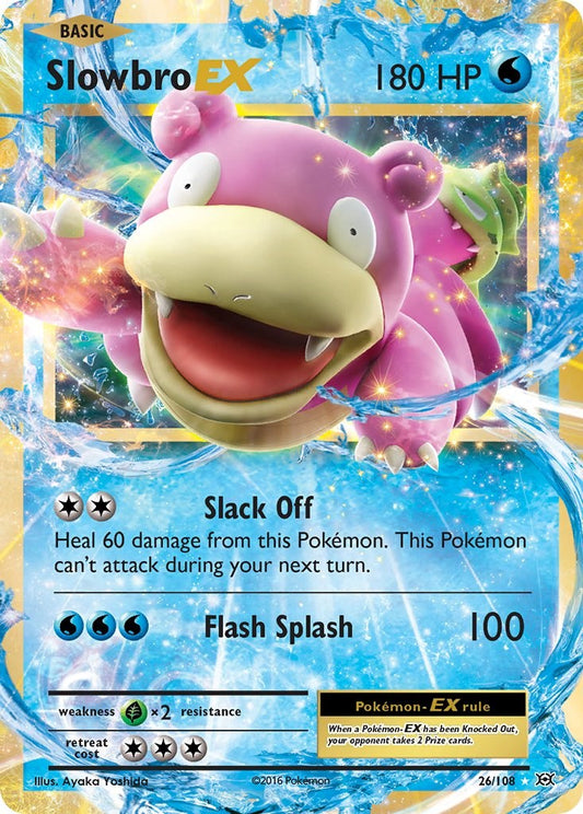 Slowbro EX - 26/108 (Holo)
