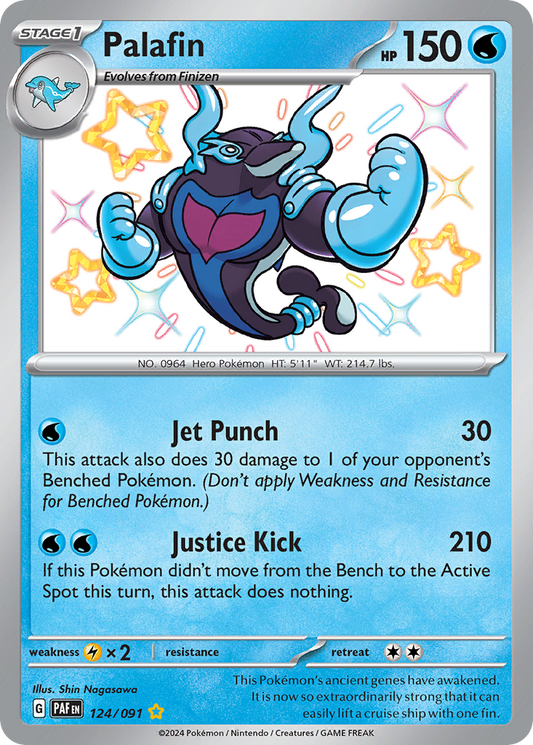 Palafin - 124/091 (Foil) Near Mint_Foil