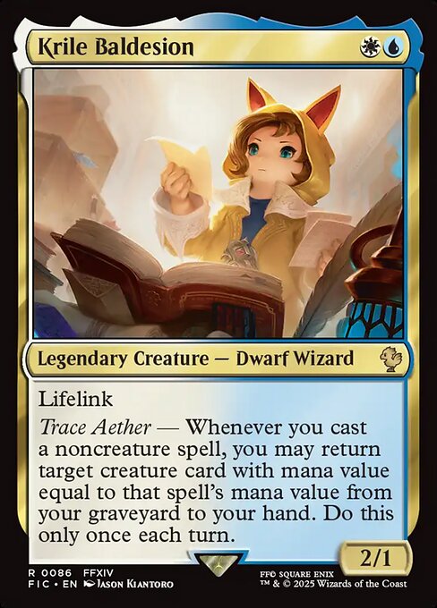 Krile Baldesion FIC #86 Non-Foil