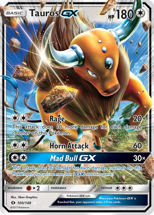 Tauros GX - 100/149 (Holo)