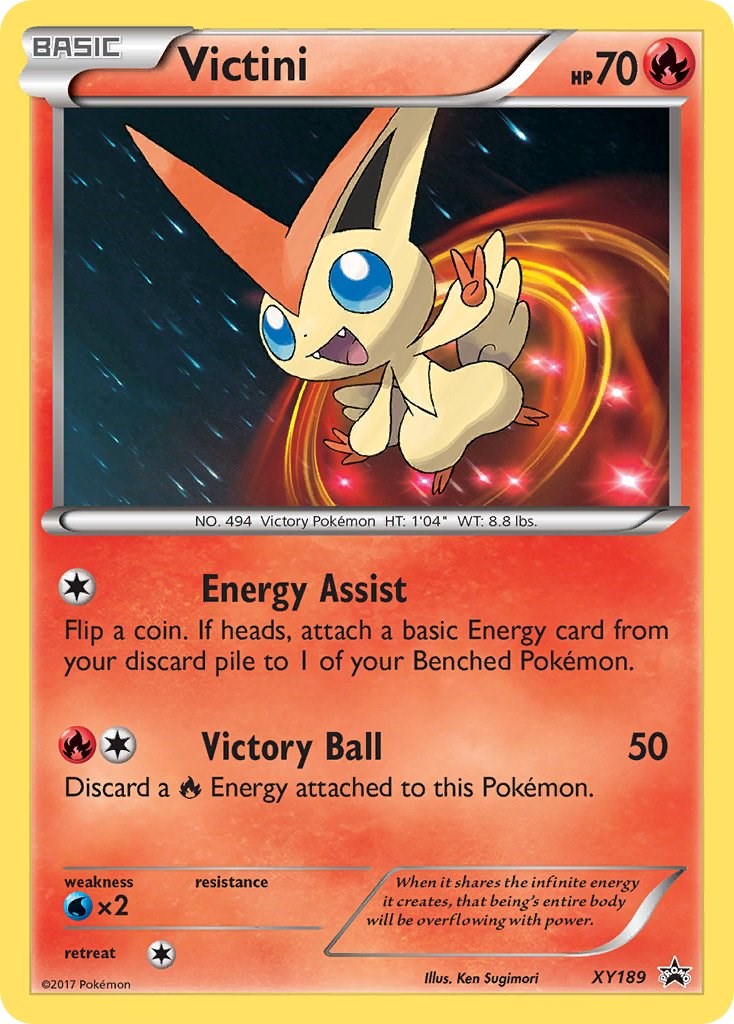 Victini - XY189 - XY189 (Holo)