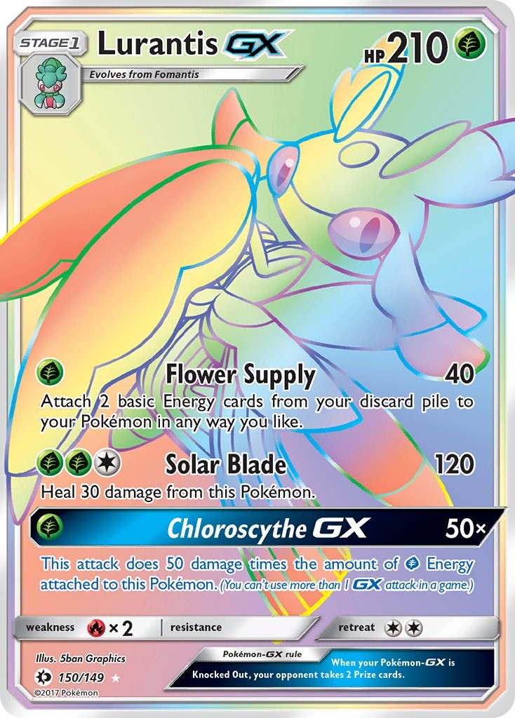 Lurantis GX (Secret) - 150/149 (Holo)