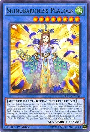 Shinobaroness Peacock - RATE-EN037 (Foil)