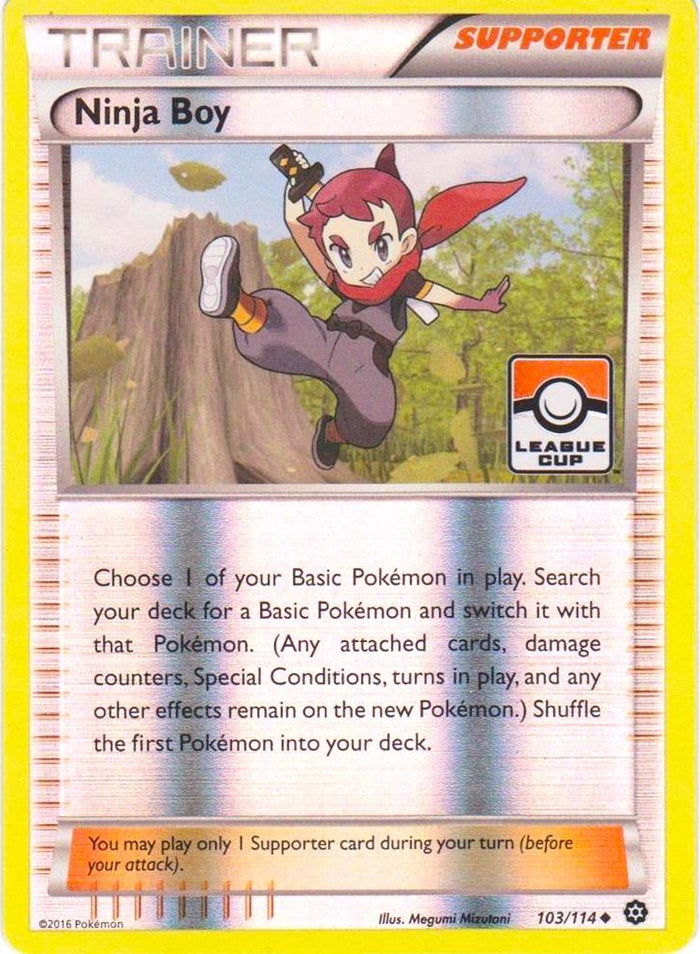 Ninja Boy - 103/114 (League Cup) - 103/114 (Reverse Holo)