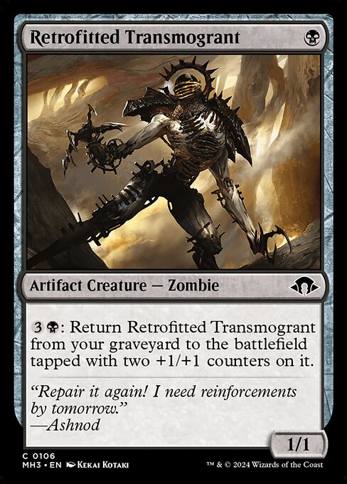 Retrofitted Transmogrant - 106 (Normal) Near Mint_Non-Foil