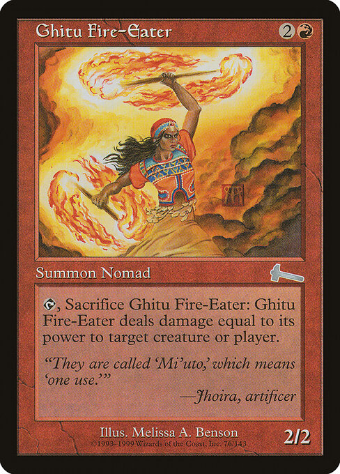 Ghitu Fire-Eater ULG #76 Non-Foil