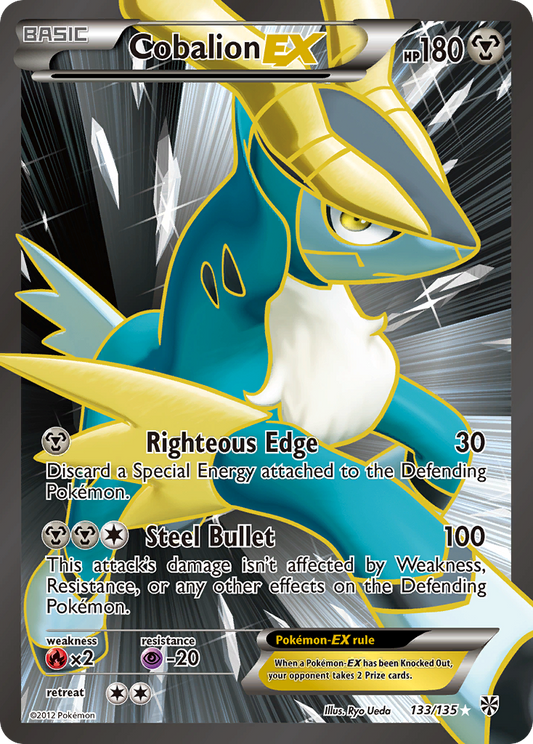 Cobalion EX (133 Full Art) - 133 (Foil) Near Mint_Foil