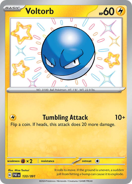 Voltorb - 133/091 (Foil) Near Mint_Foil