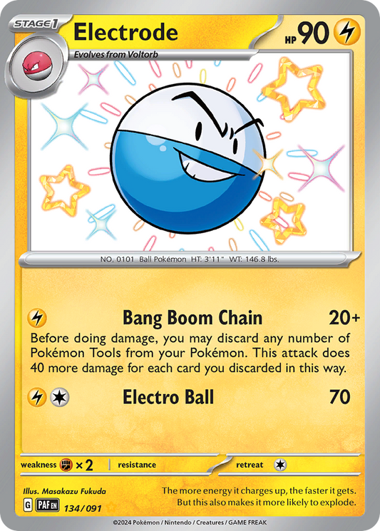 Electrode - 134/091 (Foil) Near Mint_Foil