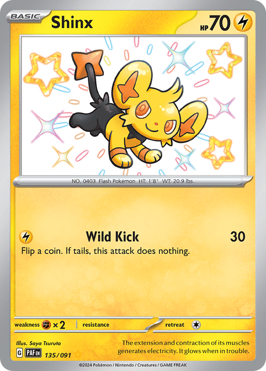 Shinx - 135/091 (Foil) Near Mint_Foil
