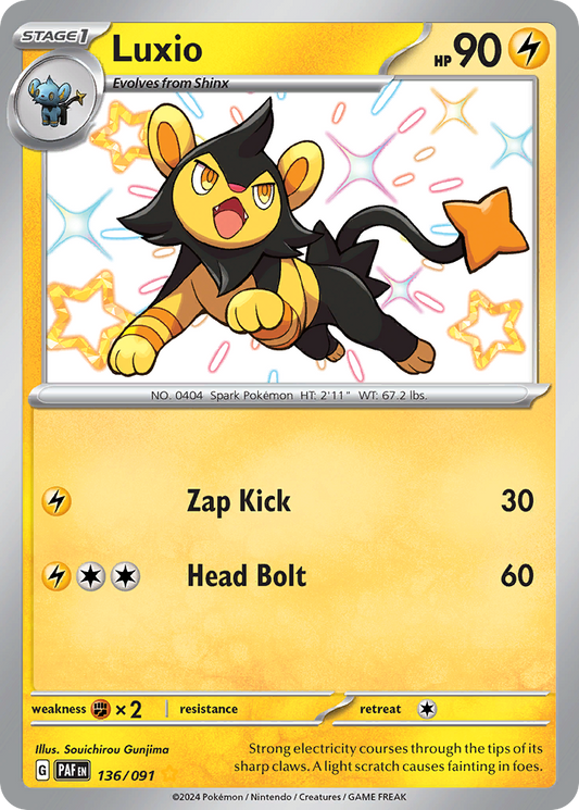 Luxio - 136/091 (Foil) Near Mint_Foil