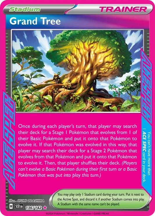 Grand Tree - 136/142 (Foil) Near Mint_Foil