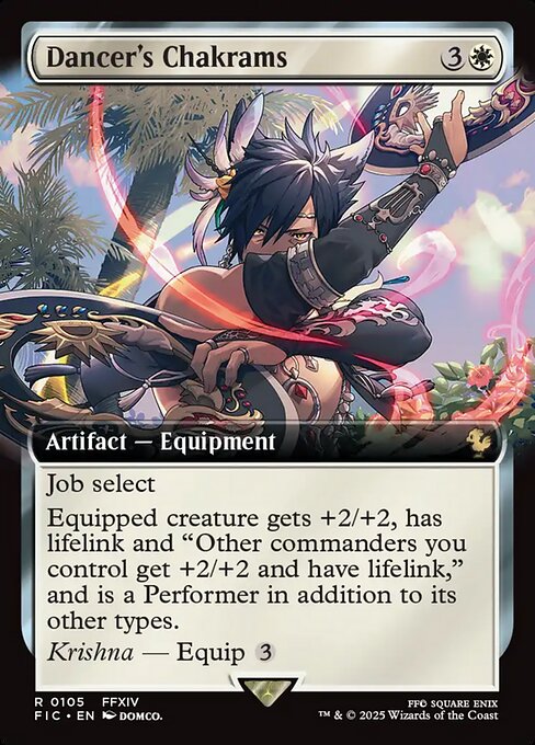 Dancer's Chakrams - 105 (Normal) Near Mint_Non-Foil