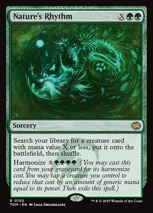 Nature's Rhythm - 150 (Normal) Near Mint_Non-Foil