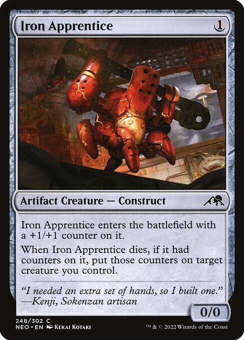 Iron Apprentice NEO #248 Non-Foil