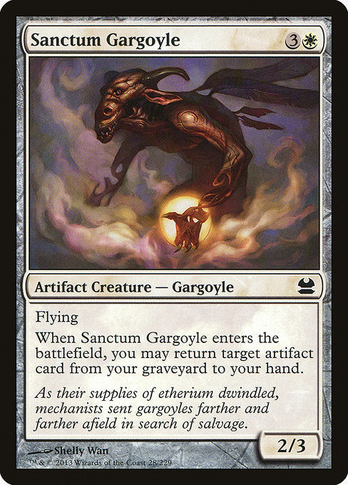 Sanctum Gargoyle - 28 (Normal) Near Mint_Non-Foil