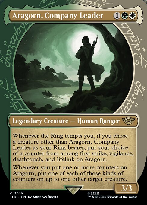 Aragorn, Company Leader - 316 (Normal) Near Mint_Non-Foil