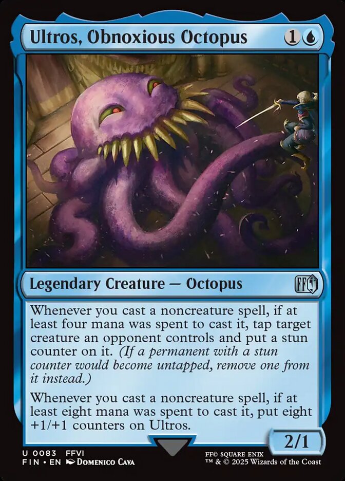 Ultros, Obnoxious Octopus - 83 (Foil) (JP)