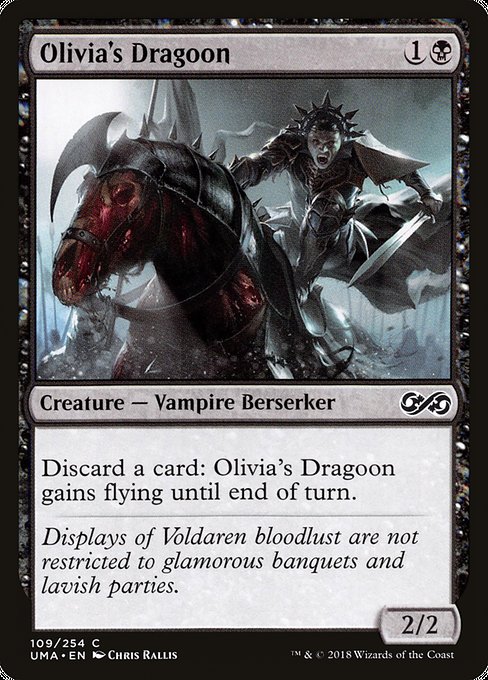Olivia's Dragoon - 109 (Normal) Near Mint_Non-Foil