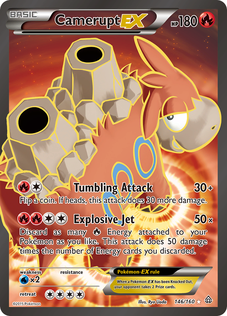 Camerupt EX (146 Full Art) - 146 (Foil) Near Mint_Foil