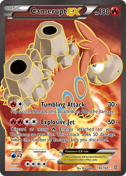 Camerupt EX (146 Full Art) - 146 (Foil) Near Mint_Foil