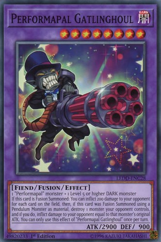 Performapal Gatlinghoul - LEDD-ENC28