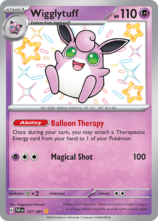Wigglytuff - 147/091 (Foil) Near Mint_Foil
